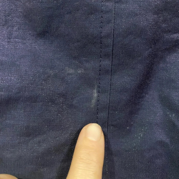 Lafayette 148 Metallic Cotton Blend Jacket Size 12 VGUC - Picture 6 of 7